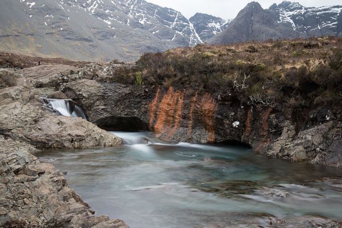 Fairy Pools auf der Isle of Skye dieses Foto zeigt die Fairy Pools auf der Isle of Skye